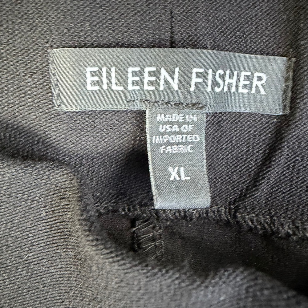 3 Pairs Eileen Fisher Cropped Leggings Women XL Black Gray Bundle - Picture 2 of 15